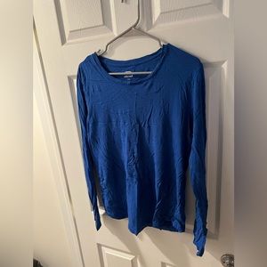 Old Navy long sleeve blue shirt